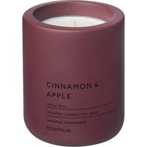 blomus Ароматна свещ FRAGA размер L - аромат Cinnamon & Apple - цвят Port (BLOMUS-66453)