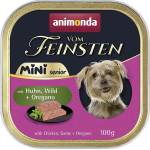Animonda Vom Feinsten Senior Mini - пилешко, дивеч и риган 100 г