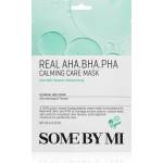 Some By Mi AHA BHA PHA Calming Care Mask успокояваща платнена маска за проблемна кожа унисекс 1 бр
