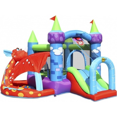 Happy Hop Skákací nafukovací hrad Dračí hrad – Zboží Dáma