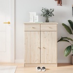 vidaXL Шкаф за обувки ALTA, 77x35x96 см, бор масив (353925)