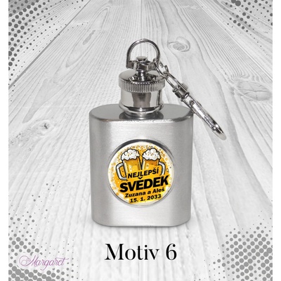 Mini placatka Nejlepší svědek | Motiv 6
