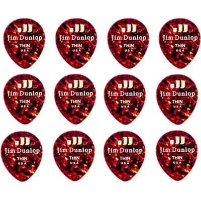 Dunlop 485P-05TH Celluloid Teardrop Перце за китара (485P05TH)