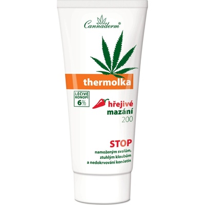 Cannaderm Thermolka hřejivé mazání 200 ml – Sleviste.cz