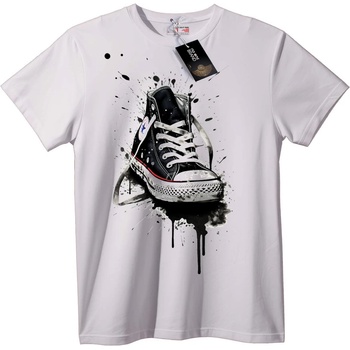 NOONEBRAND Тениска Градско Изкуство Маратонки - S, Black