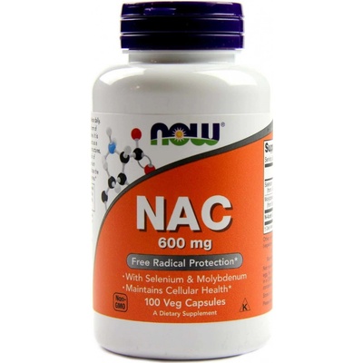 Now Foods NAC 600 100 kapsúl
