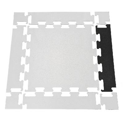 Náběh k podlaze EWMAT tl. 10 mm, zkosená strana, BLACK