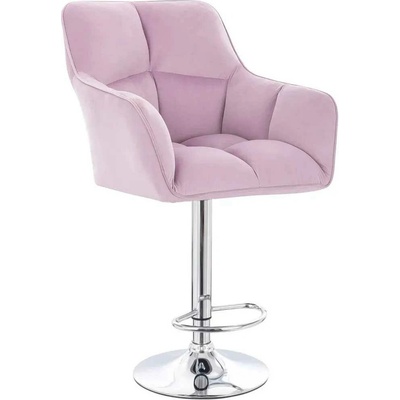 LuxuryForm Design Amalfi Velur na striebornom tanieri levanduľa
