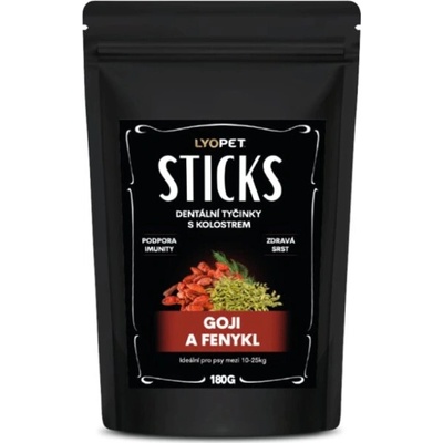 Lyopet Dental Sticks Goji & Fennel Maxi 270 g