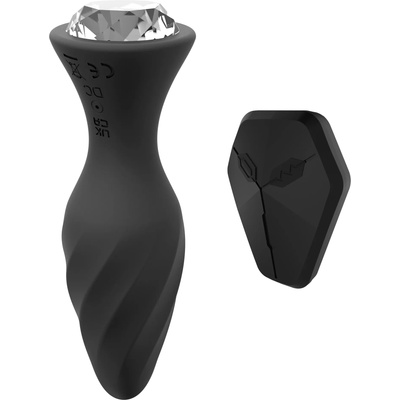 Sexy Elephant® Диамантен анален щепсел с дистанционно управление (12, 3 см)