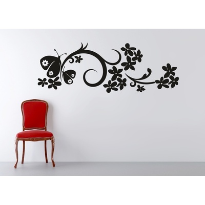 WALLVINIL Samolepky na zeď - Ornament 12 Barva: Tyrkysová, rozměry 167x60 cm