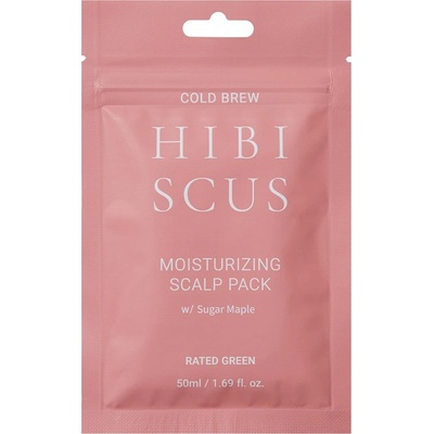 Rated Green Cold Brew Hibiscus Moisturizing Scalp Pack - Овлажняваща маска за коса с хибискус 50мл