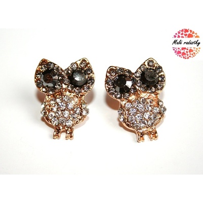 Fashion Jewerly Sovy s krystaly 217