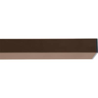 Nosník Zn+PVC hnědá, délka 200 cm, 60x40 mm