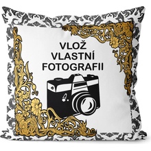 Impar Polštář s vlastní fotkou Retro 40x40