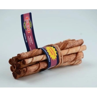 Bravo Tyčka z hovädzej kože Lamb 10 ks - jahňacie - 14 cm