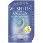 Droemer/Knaur Weisheitskarten für Lebensentscheidungen, 52 Orakelkarten m. Anleitungsbuch | Colette Baron-Reid, Horst Kappen