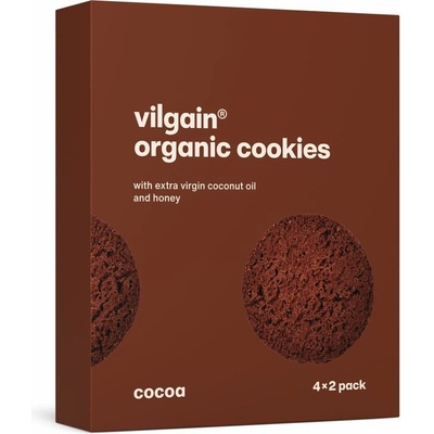 Vilgain Cookies BIO kakao 135 g
