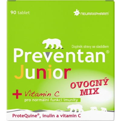 Preventan Junior ovocný mix 90 tablet – Zboží Mobilmania