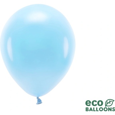 PartyDeco EKO balónek pastelový AZUROVÝ 26 cm