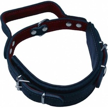 Bafpet kožený obojok s uchom 55 cm