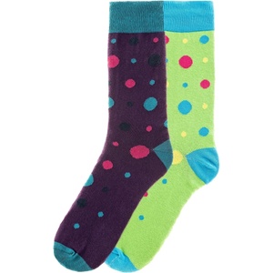 Funky Steps комплект мъжки чорапи с точки FSC194 Funky Steps | Mnogotsveten | МЪЖЕ | UNI