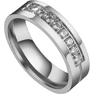 Mabell Dámský prsten z chirurgické oceli RINESA CZ221CD5079 6C45