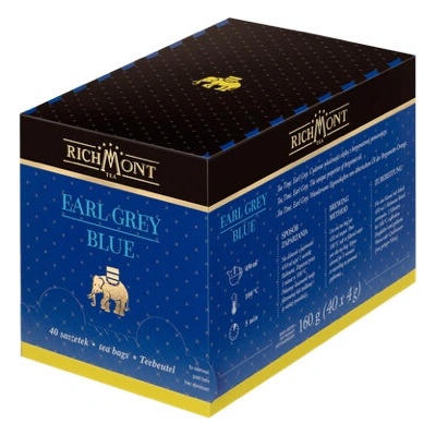 Richmont Earl Grey Blue bergamot 40 x 4 g