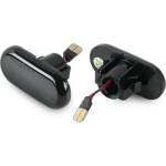  Диодни мигачи за калник за Renault Clio 1, Megan 1, 2, Laguna 1, Twingo, Kangoo - опушени с бягащ мигач (SA110D)