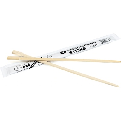 Exxprespack bambusové paličky 20,5 cm Biela