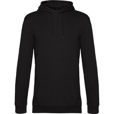 B&C Unisex mikina WU03W Black Pure