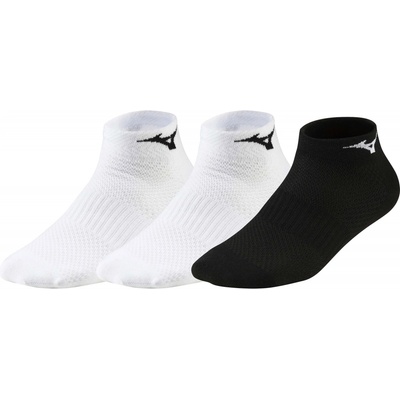 Mizuno ponožky Training Mid 3Pairs Black/White
