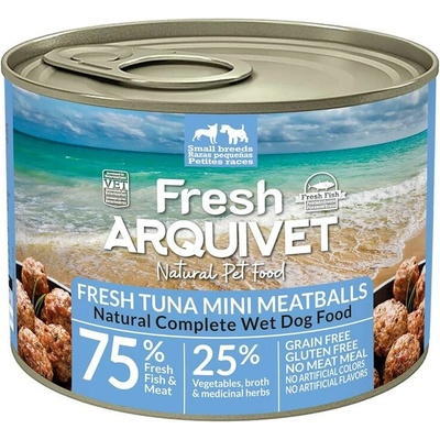 Arquivet Fresh MINI mäsové guľky s tuniakom, tekvicou a špenátom 200g