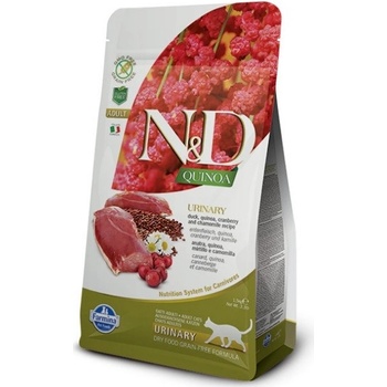 N&D GF Quinoa Cat Urinary Duck & Cranberry 1,5 kg