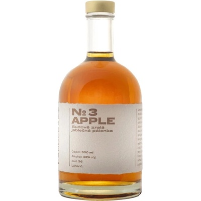 Landcraft No.3 Apple 43% 0,5 l (čistá fľaša)