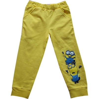 Minions tepláky bavlněné žluté