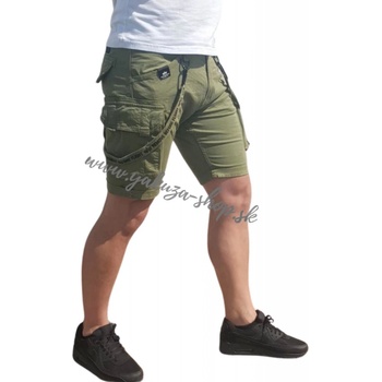 Alpha Industries Utility short Olive pánske šortky zelená