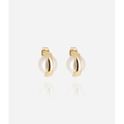 ZAG Bijoux Napichovacie oceľové náušnice s perlou SEM26921-01SEL