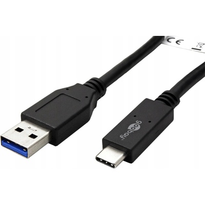 Goobay 41074 USB 3.2 Gen 2 (3.1 Gen 2) USB A USB C 1m černý