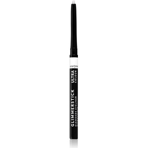 Avon Glimmerstick Diamond прецизен молив за очи с витамин Е цвят Silver Light 0.35 гр