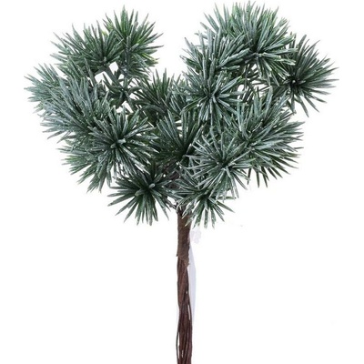 Zápich čečina osnežená 14cm 203743