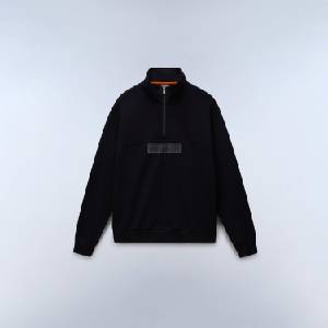 Napapijri Napa Box 1/4 Zip Mens - Black