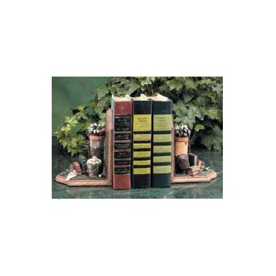 Golf Gifts knižní zarážky - golfový motiv bagy