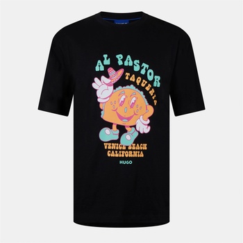 Hugo Тениска Hugo Men's Regular Fit T-Shirt - Black 001