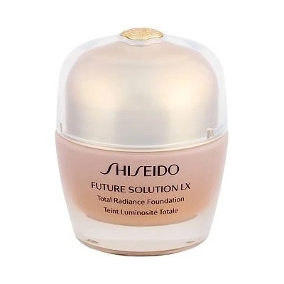 Shiseido Future Solution LX Total Radiance Foundation SPF15 rozjasňující make-up R4 Rose 30 ml