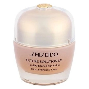 Shiseido Future Solution LX Total Radiance Foundation SPF15 rozjasňující make-up R4 Rose 30 ml