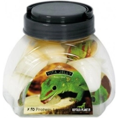 Savannah Vita Jelly Protein - Протеинова хранителна добавка за гущери, игуани и други влечуги, 10 броя