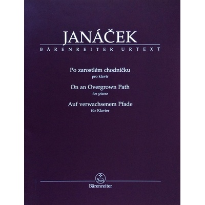Leoš Janáček Po zarostlém chodníčku Noty