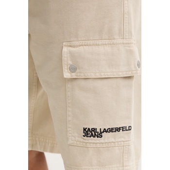 Karl Lagerfeld Jeans къс панталон карго мъжки от деним (B2M10055)