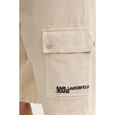 Karl Lagerfeld Jeans къс панталон карго мъжки от деним (B2M10055)